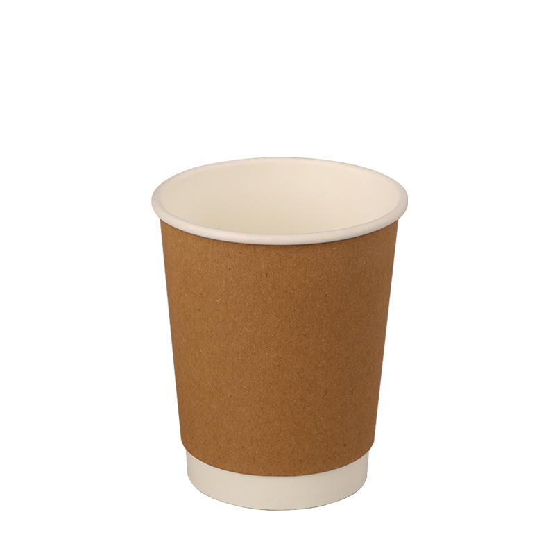 ถ้วยกระดาษกาแฟร้อนผนังคู่ 8 ออนซ์