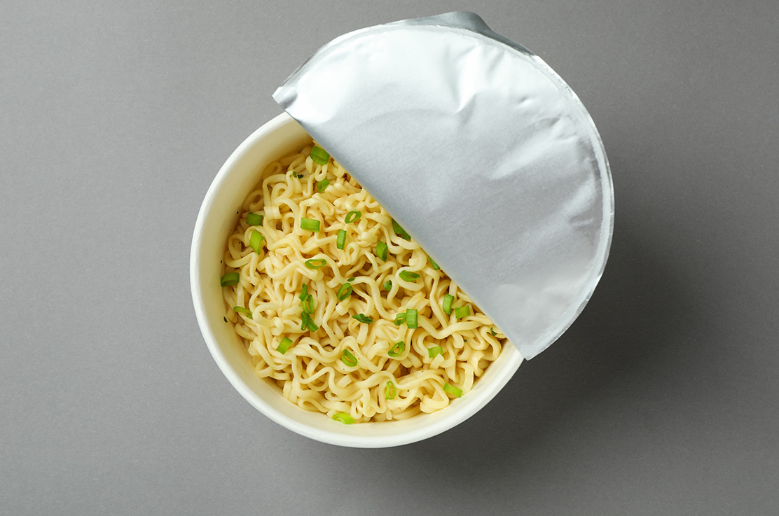 ฝาถ้วยกระดาษบะหมี่