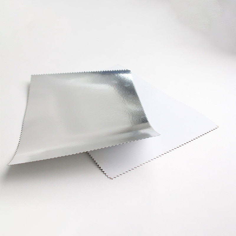 กระดาษอลูมิเนียมสีเงิน Metallized
